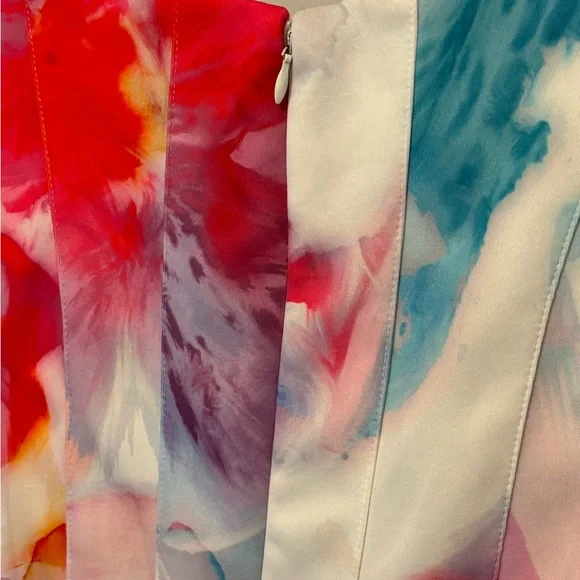 Calvin Klein Vibrant Floral Midi Dress - Picture 8 of 13